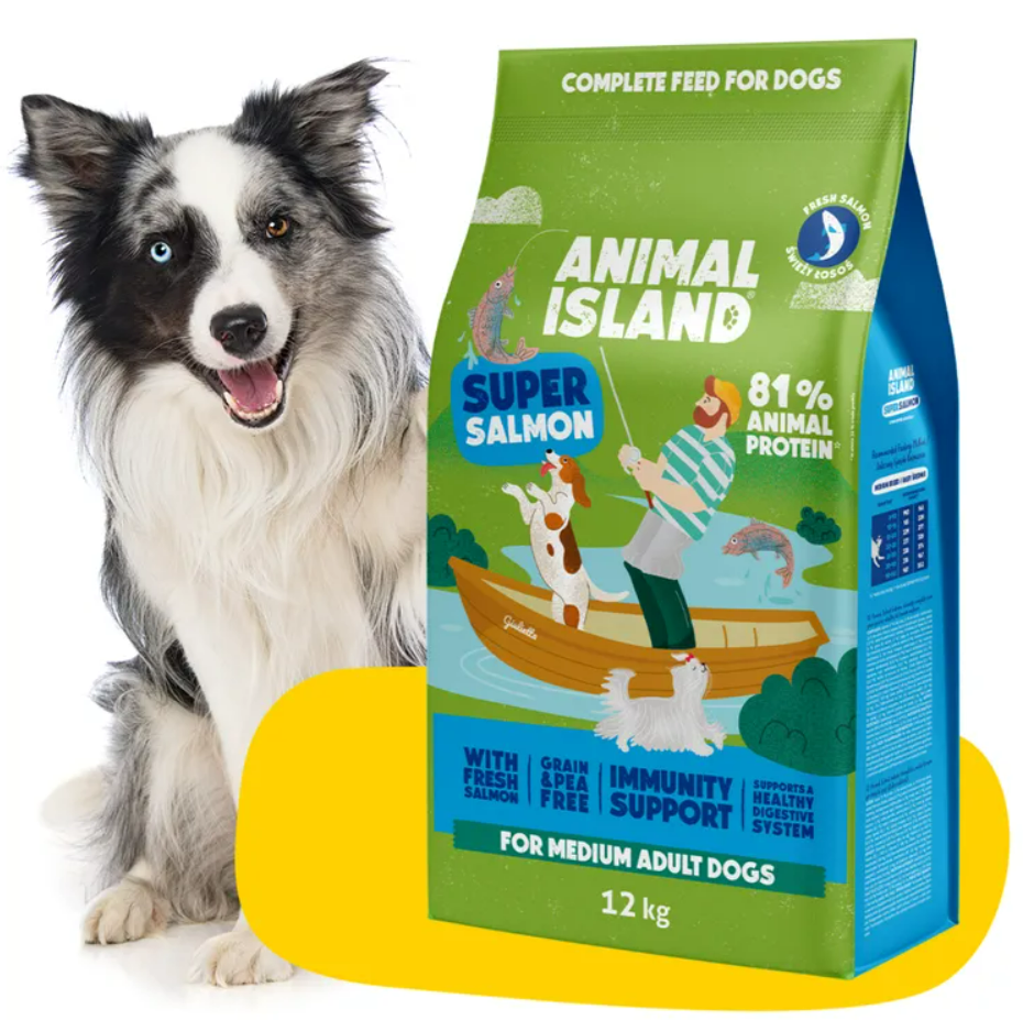 Animal Island Karma sucha dla psa z Łososiem 12kg